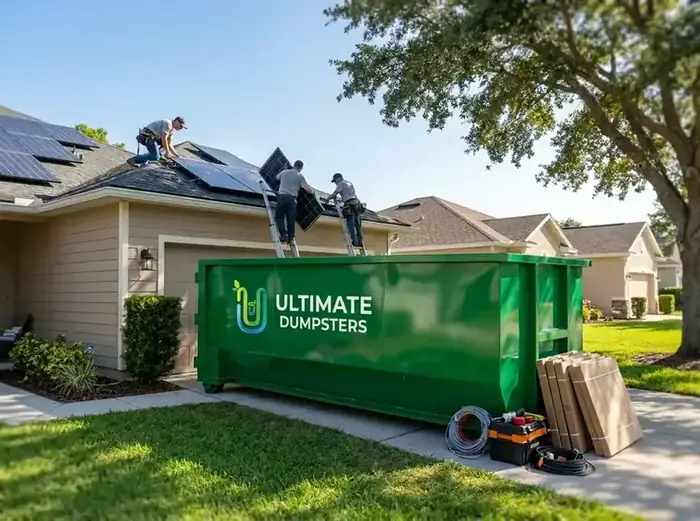 Ultimate Dumpsters for Solar Installation